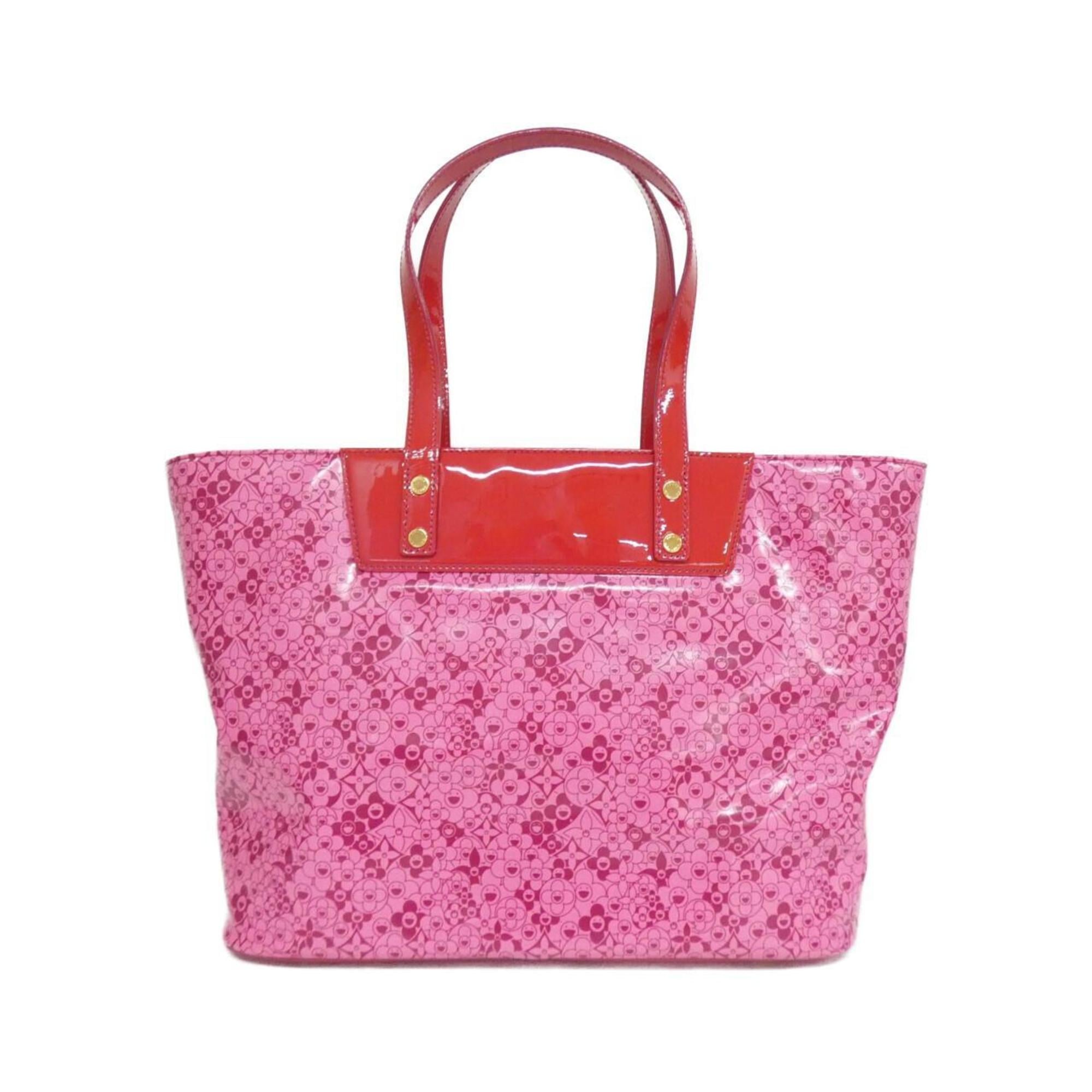 Louis Vuitton Pink Rose Pvc Handbag (Pre-Owned)