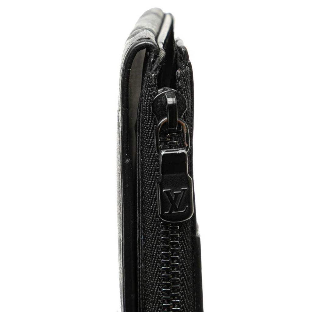 Louis Vuitton Black Noir Leather Coin Purse/Coin Case (Pre-Owned)