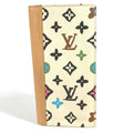 Louis Vuitton Monogram Multi-Color White Monogram Long Wallet (Bi-Fold) (Pre-Owned)