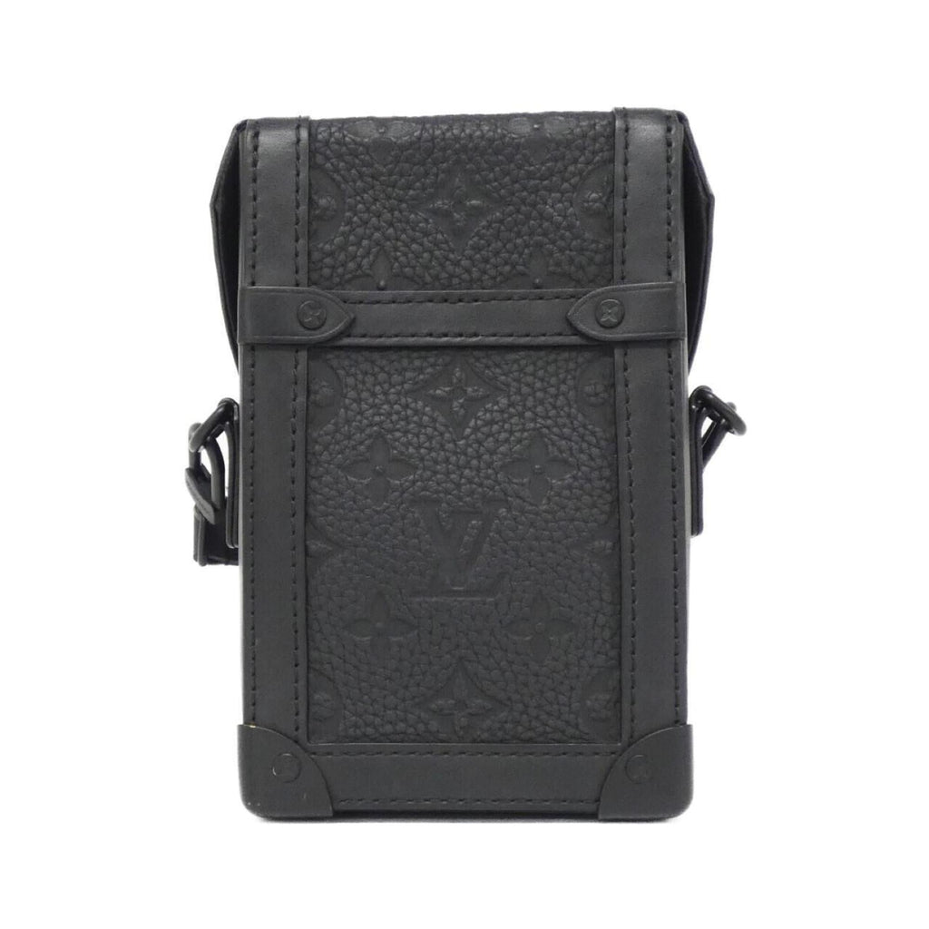 Louis Vuitton Black Leather Shoulder Bag (Pre-Owned)