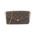 Louis Vuitton Monogram Marron Monogram Monogram Pochette Shoulder Bag (Pre-Owned)
