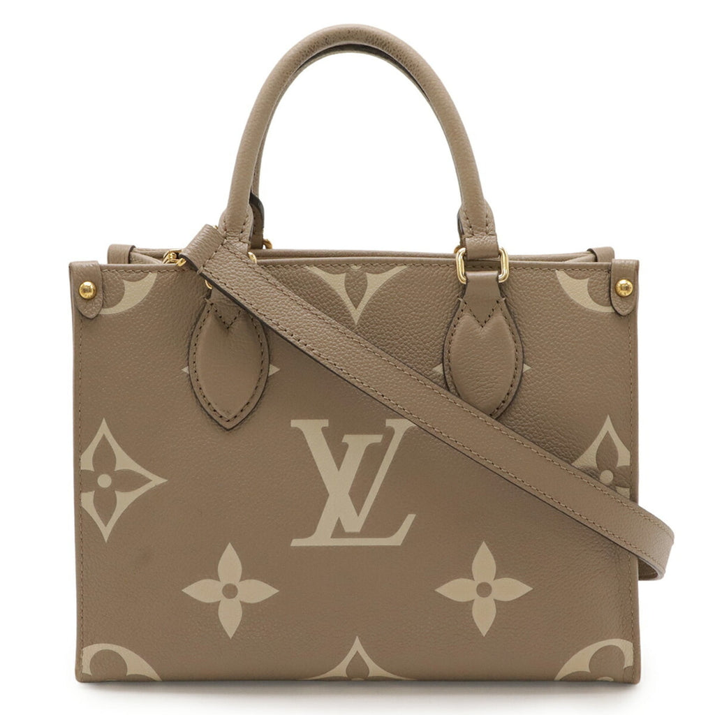 Louis Vuitton Monogram Empreinte Tourterelle Monogram Empreinte Handbag Shoulder Bag (Pre-Owned)