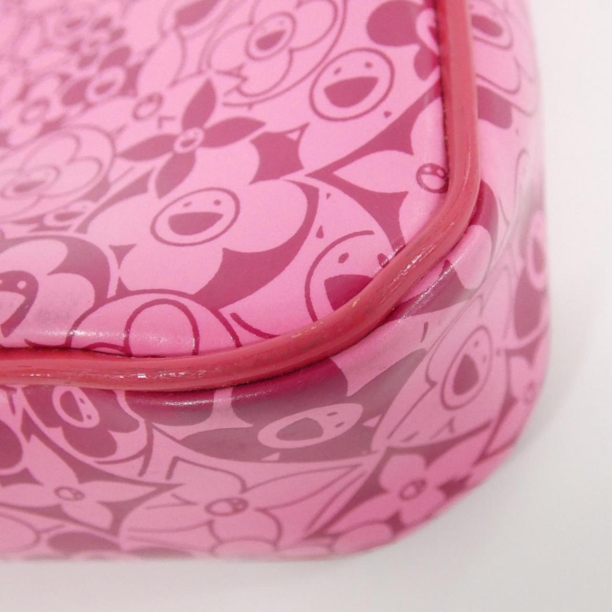 Louis Vuitton Rose Pvc Pochette Pouch (Pre-Owned)