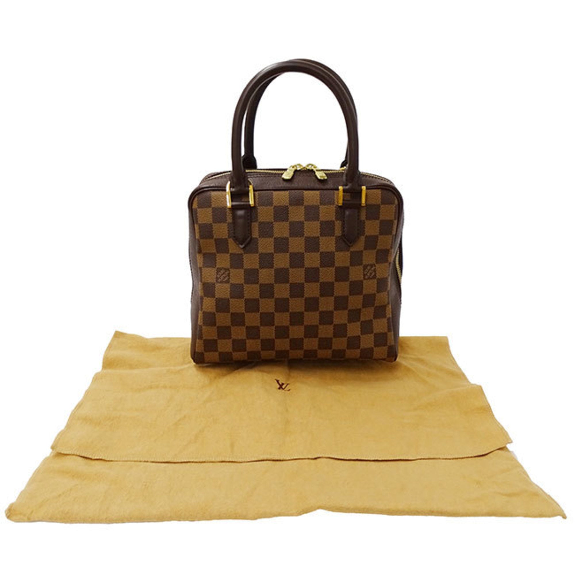 Louis Vuitton Ebene Damier Canvas Handbag (Pre-Owned)