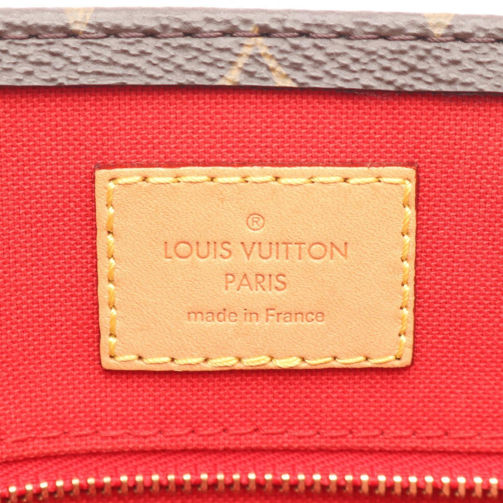 Louis Vuitton Brown Coated Canvas Leather Handbag (Pre-Owned)