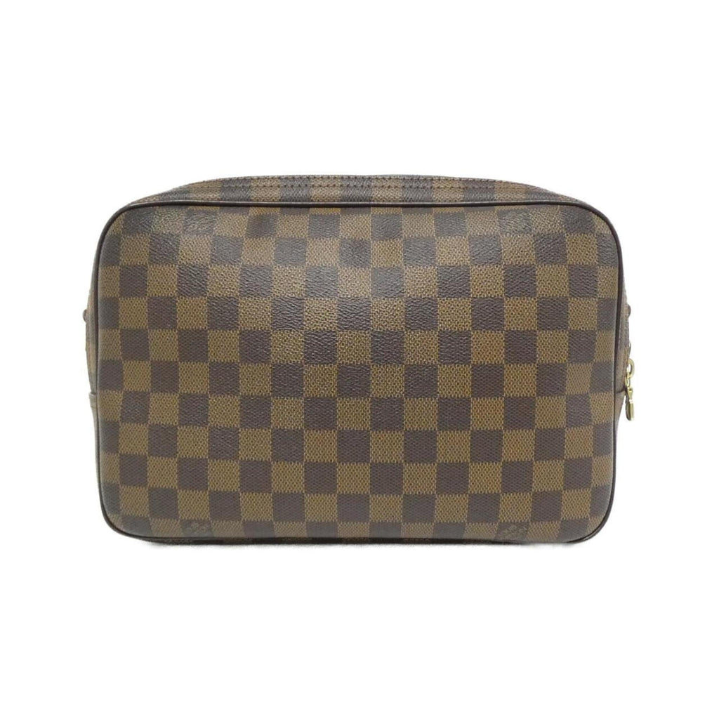 Louis Vuitton Brown Coated Canvas Shoulder Bag (Pre-Owned)