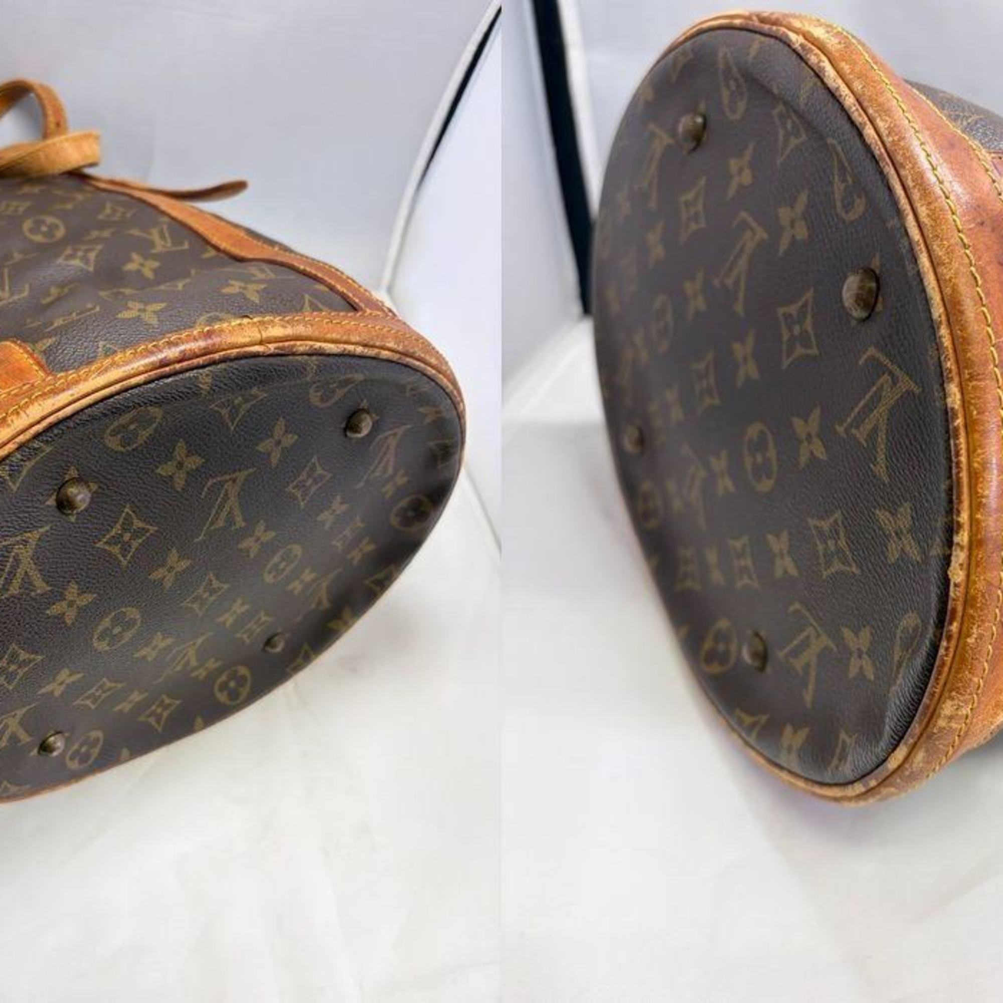 Louis Vuitton Brown Pvc Leather Shoulder Bag (Pre-Owned)