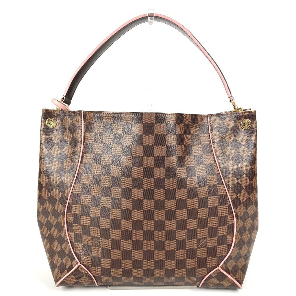 Louis Vuitton Brown Damier Canvas Ebene Damier Canvas Shoulder Bag (Pre-Owned)