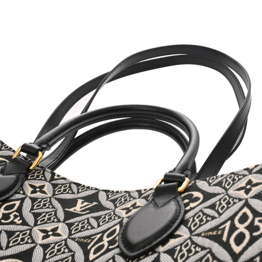 Louis Vuitton Black White Monogram Handbag (Pre-Owned)