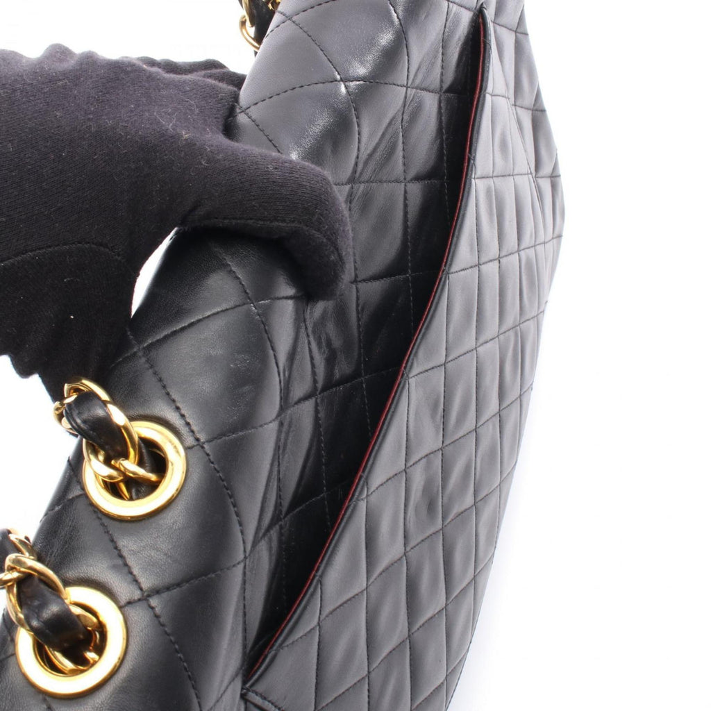Vintage Classic Single Flap Bag Quilted Lambskin Jumbo