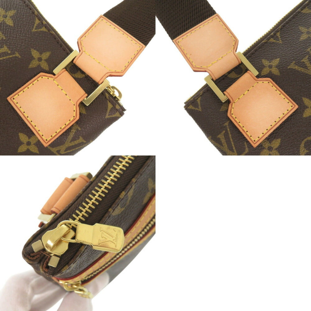 Louis Vuitton Brown Monogram Monogram Pochette Shoulder Bag (Pre-Owned)
