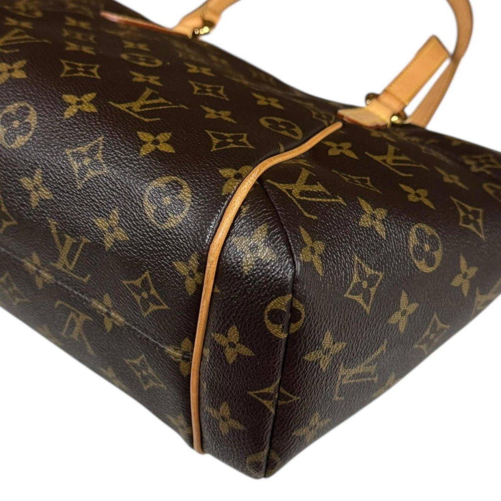 Louis Vuitton Brown Monogram Canvas Tote Bag (Pre-Owned)