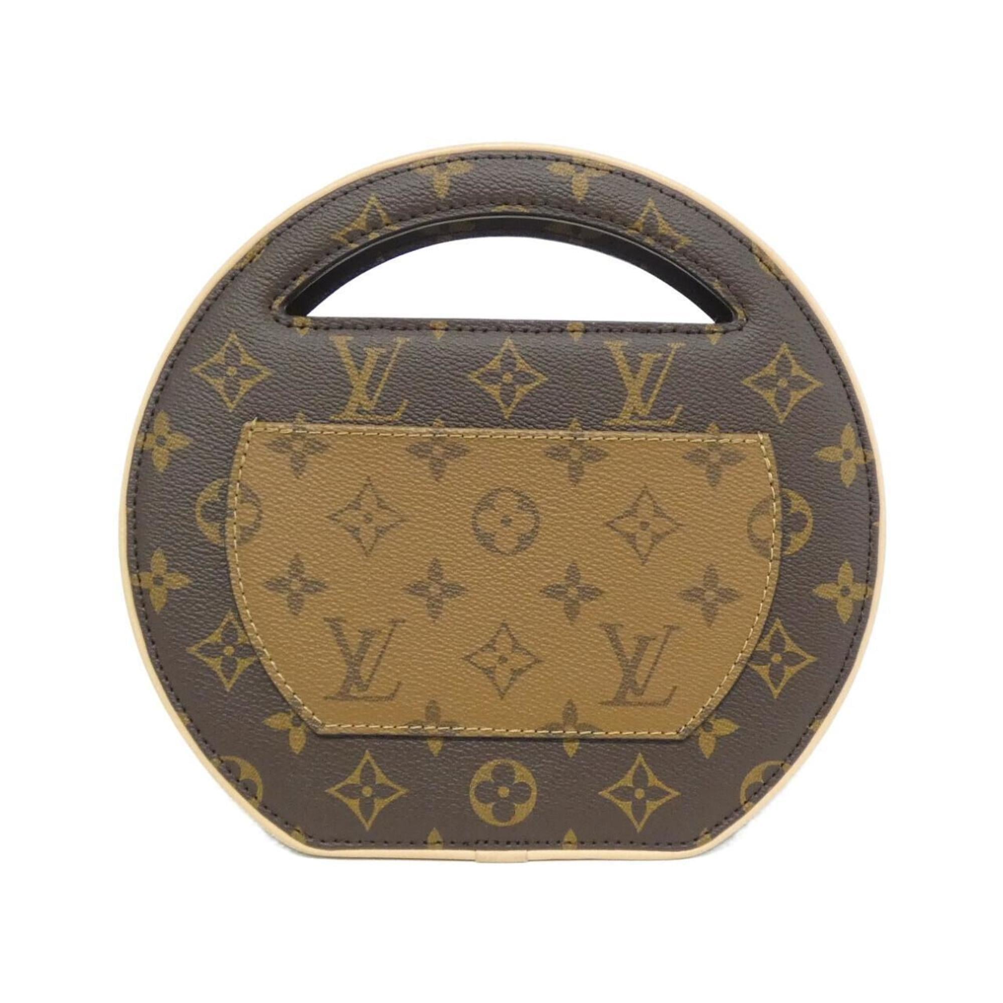 Louis Vuitton Brown Coated Canvas Shoulder Bag (Pre-Owned)