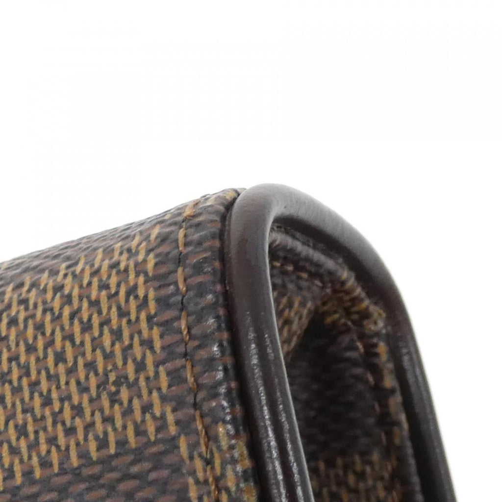 Louis Vuitton Ebene Coated Canvas Fanny Pack Pochette (Pre-Owned)