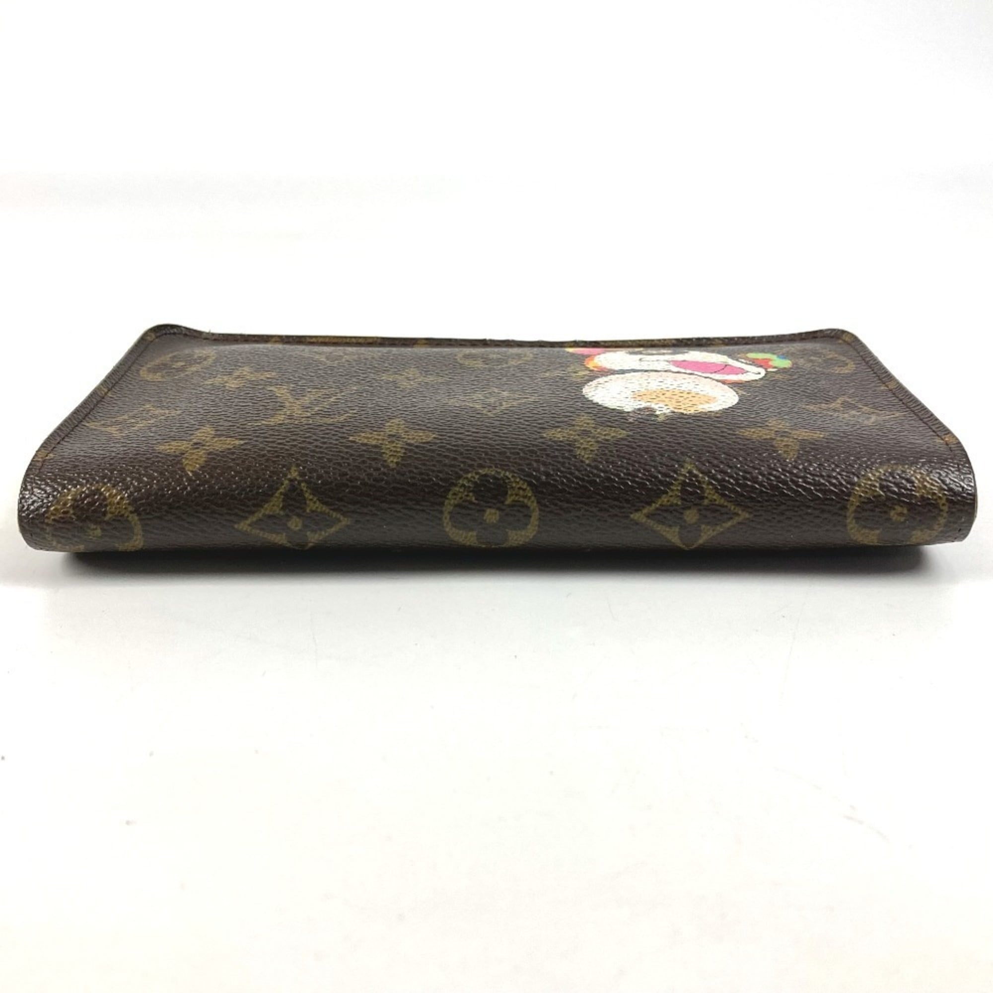 Louis Vuitton Monogram Brown Multi-Color Monogram Long Wallet (Bi-Fold) (Pre-Owned)