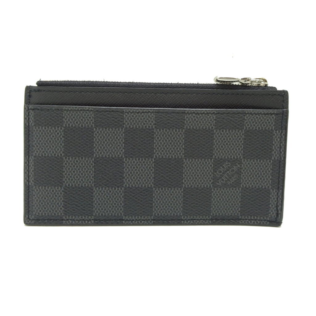 Louis Vuitton Damier Graphite Black Damier Graphite Coin Purse/Coin Case (Pre-Owned)