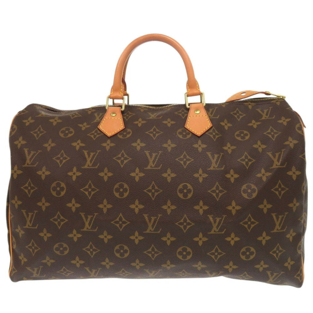 Louis Vuitton Brown Monogram Monogram Boston Bag Handbag (Pre-Owned)