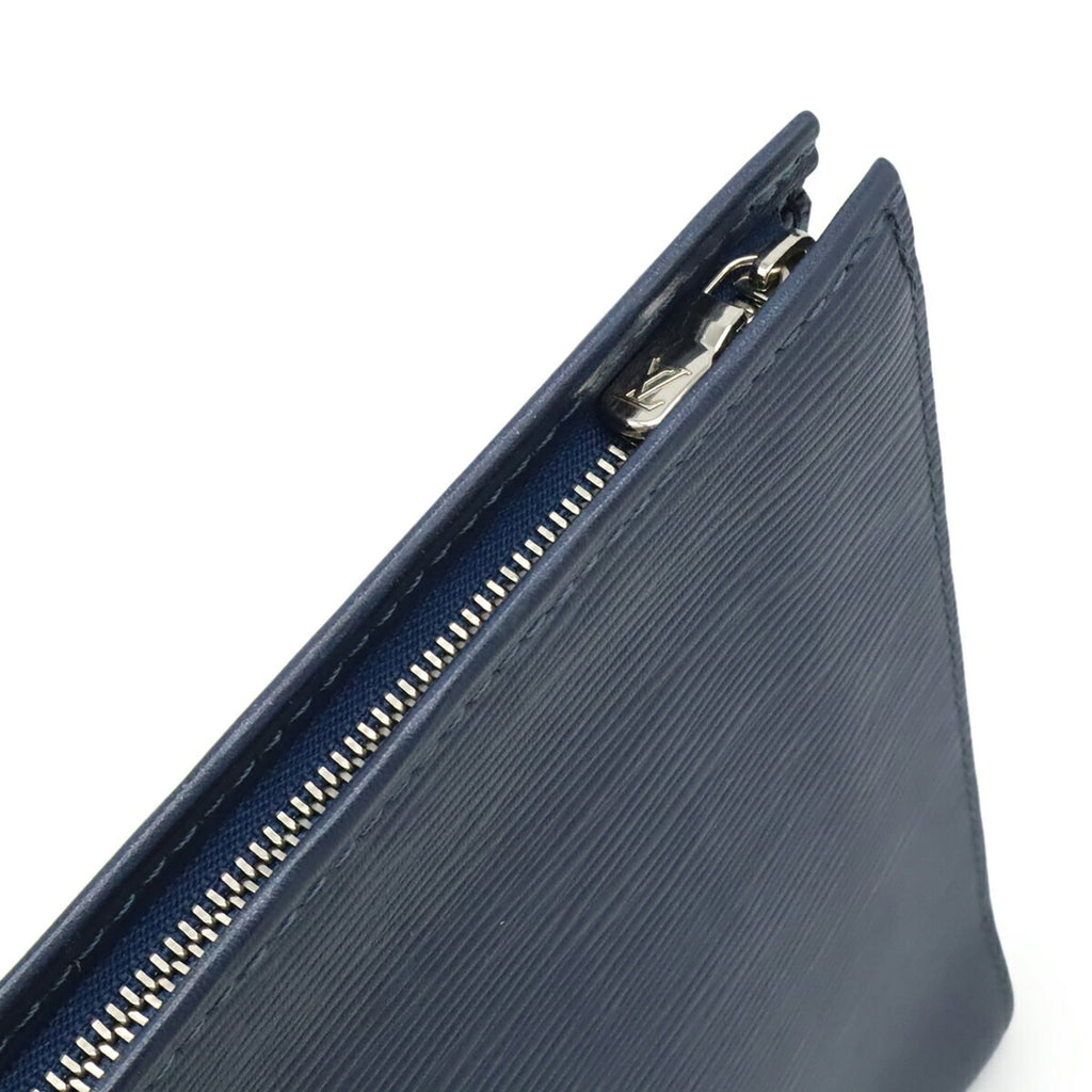 Louis Vuitton Navy Epi Leather Pouch (Pre-Owned)