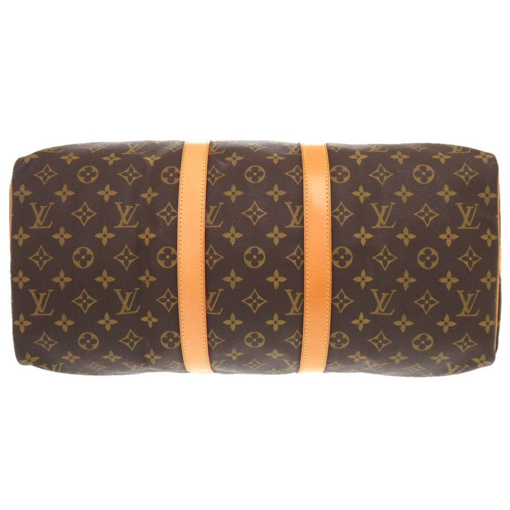 Louis Vuitton Brown Monogram Canvas Boston Bag (Pre-Owned)