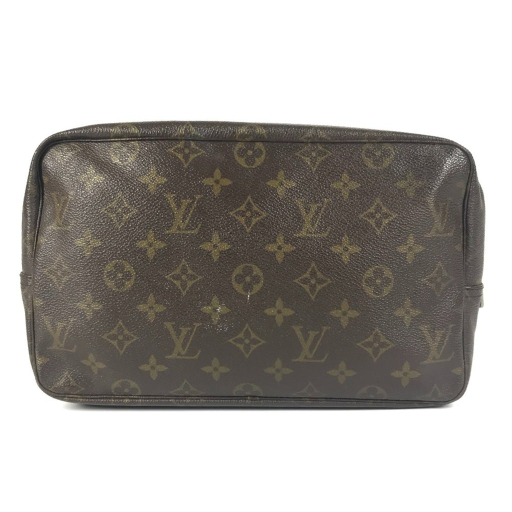 Louis Vuitton Monogram Brown Monogram Clutch Bag Pouch (Pre-Owned)