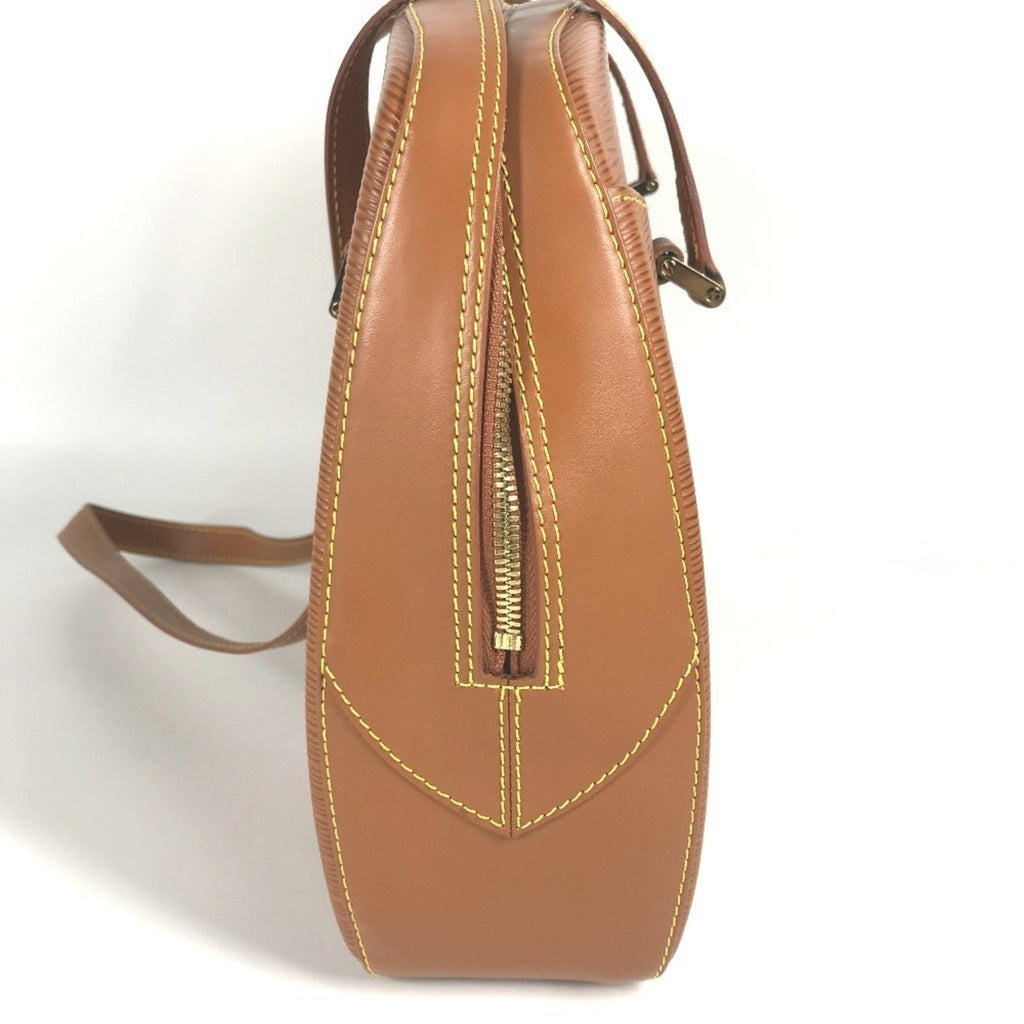 Louis Vuitton Brown Gold Cipango Epi Leather Shoulder Bag Tote Bag (Pre-Owned)
