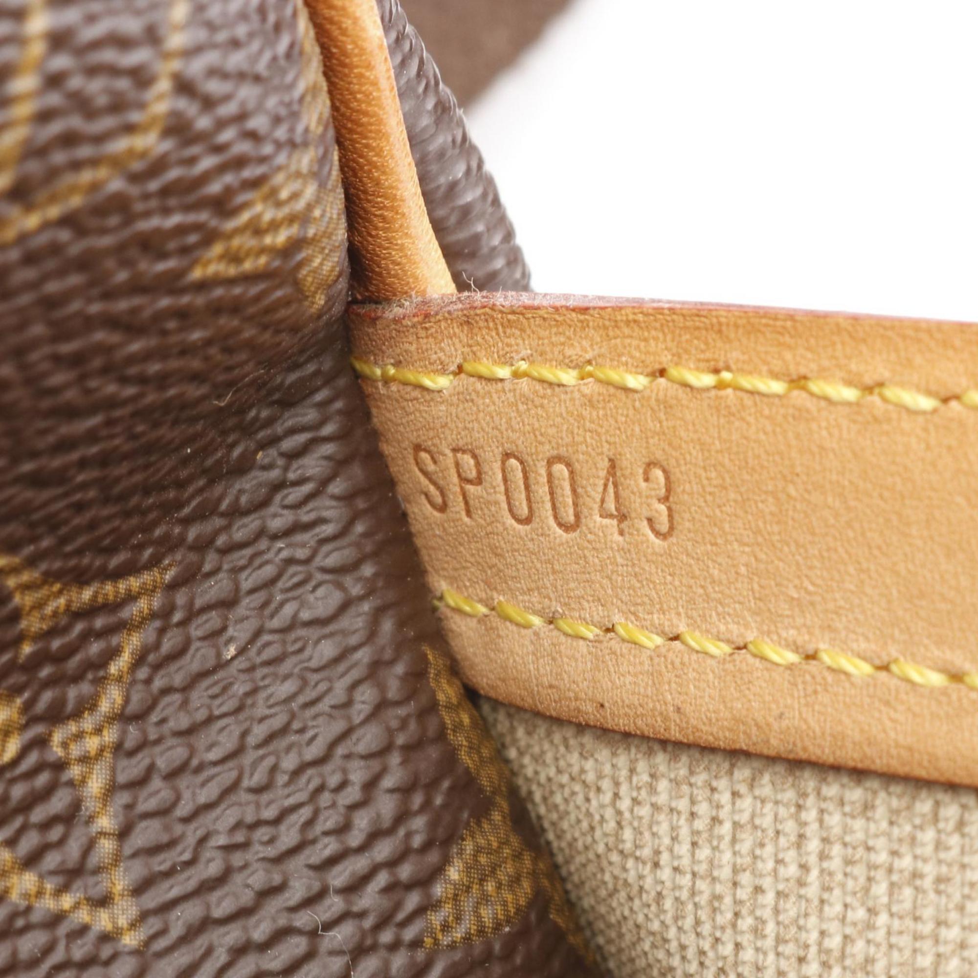 Louis Vuitton Brown Monogram Coated Canvas Shoulder Bag (Pre-Owned)