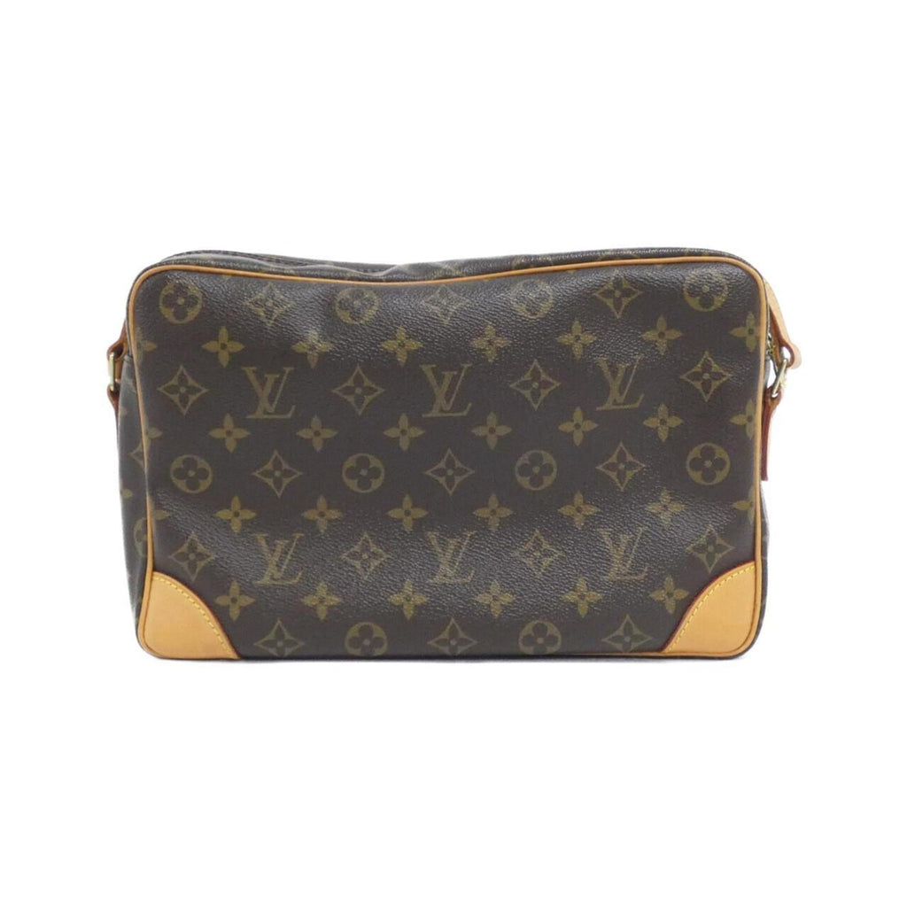 Louis Vuitton Brown Coated Canvas Shoulder Bag (Pre-Owned)