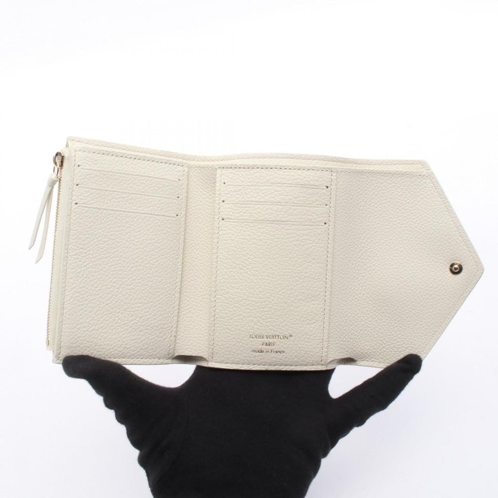 Louis Vuitton Peach Pink White Monogram Empreinte Wallet (Tri-Fold) (Pre-Owned)