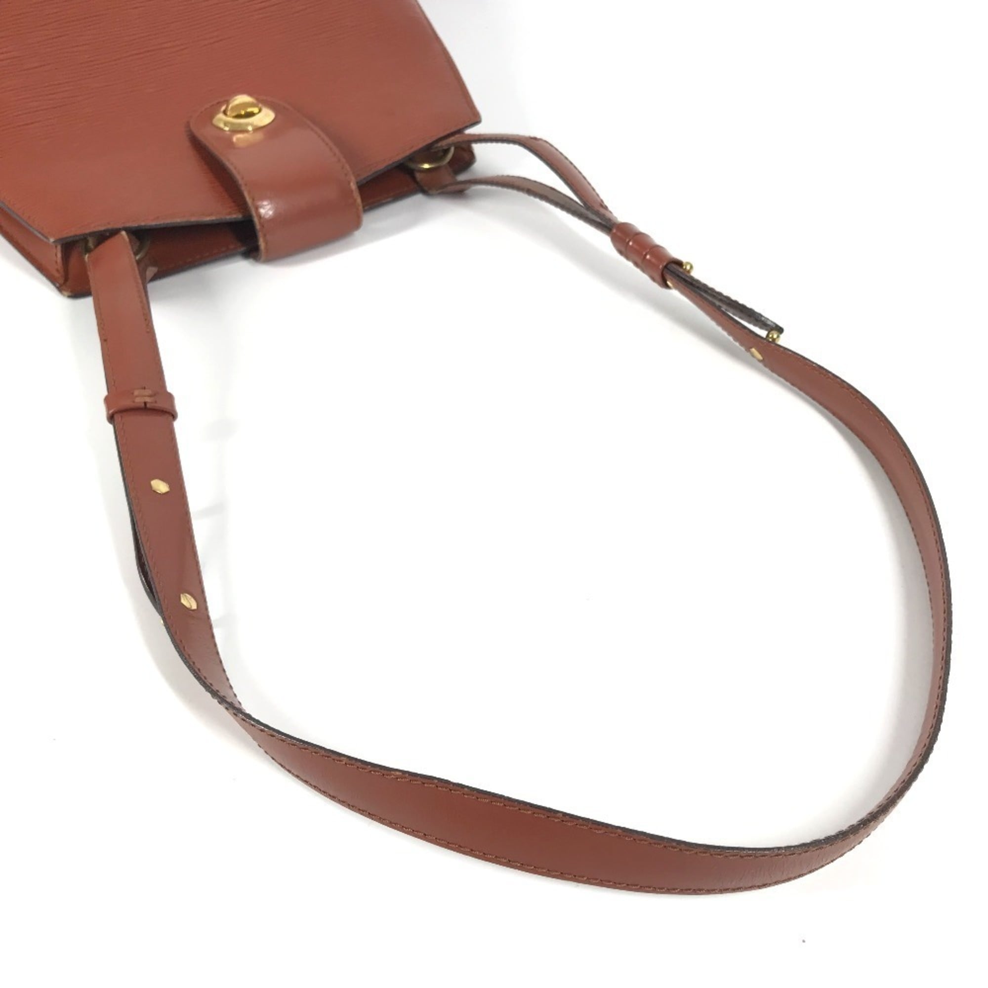 Louis Vuitton Brown Epi Leather Shoulder Bag (Pre-Owned)