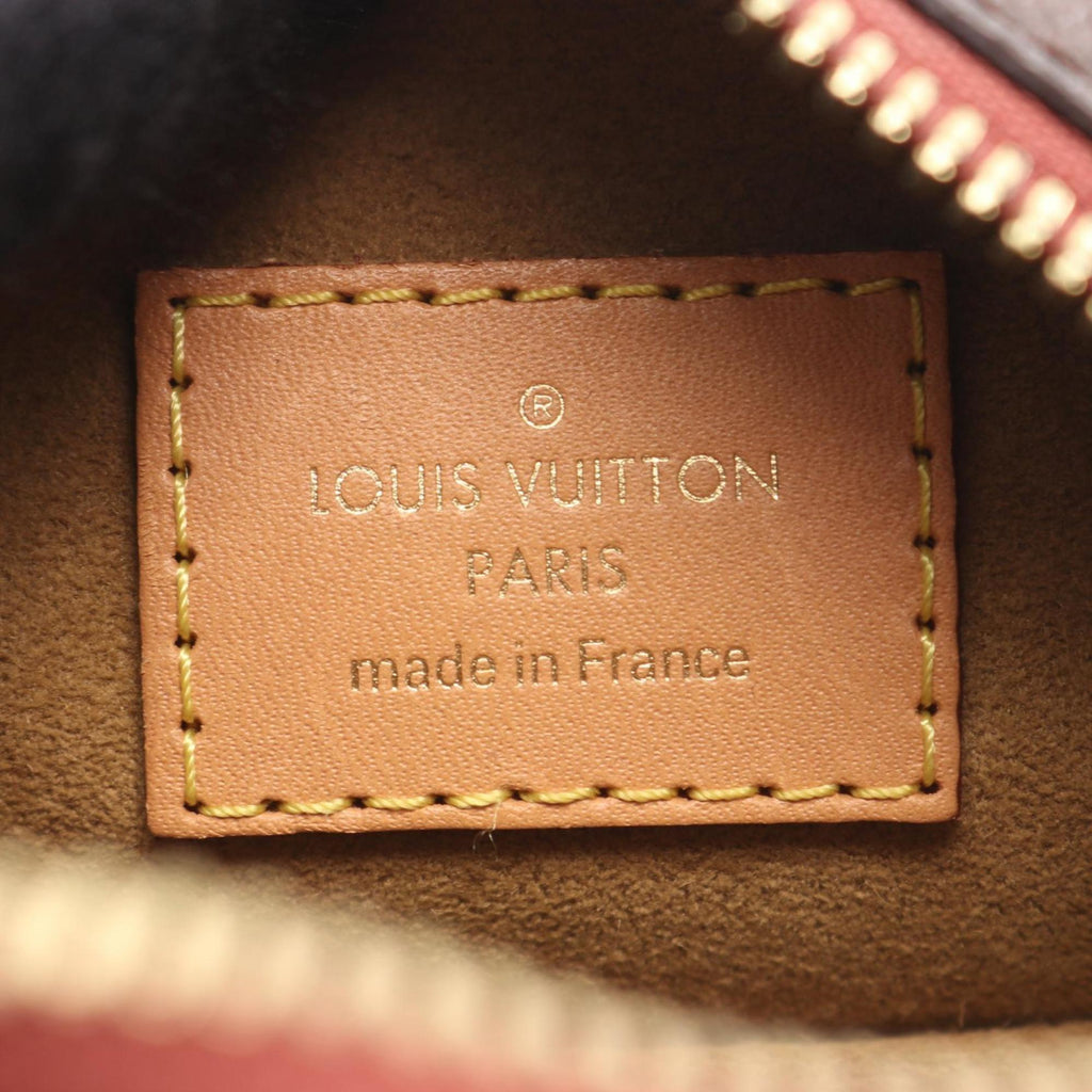 Louis Vuitton Brown Coated Canvas Leather Shoulder Bag (Pre-Owned)