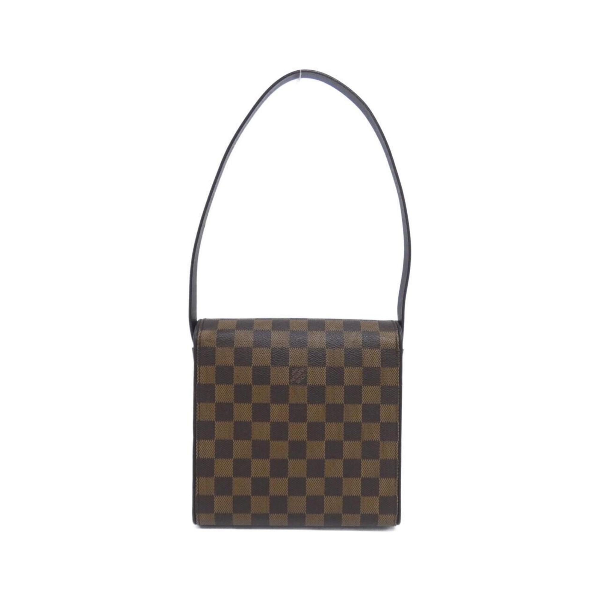 Louis Vuitton Ebene Coated Canvas Shoulder Bag (Pre-Owned)
