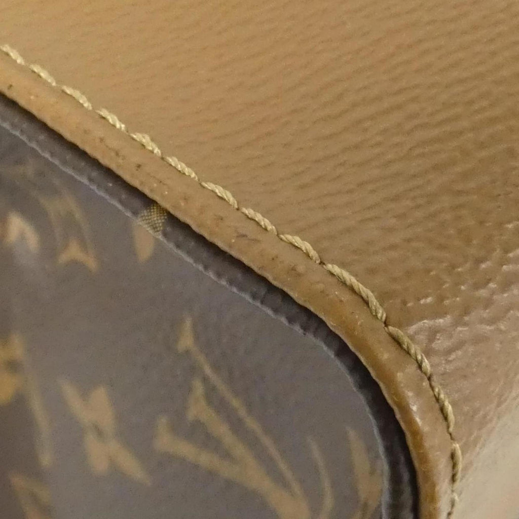 Louis Vuitton Marron Coated Canvas Handbag (Pre-Owned)