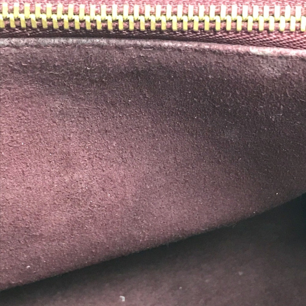 Louis Vuitton Bordeaux Brown Monogram Leather Shoulder Bag (Pre-Owned)