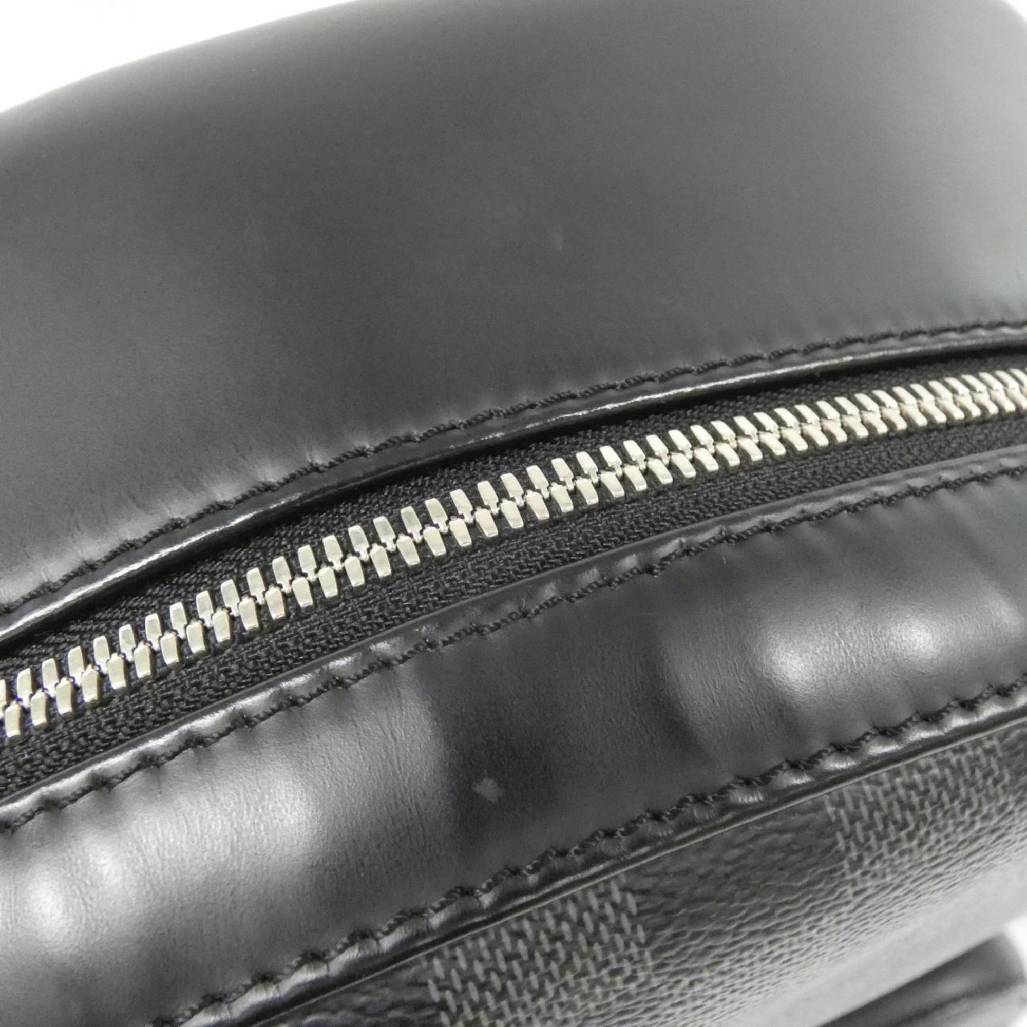 Louis Vuitton Graphite Coated Canvas Backpack (Pre-Owned)