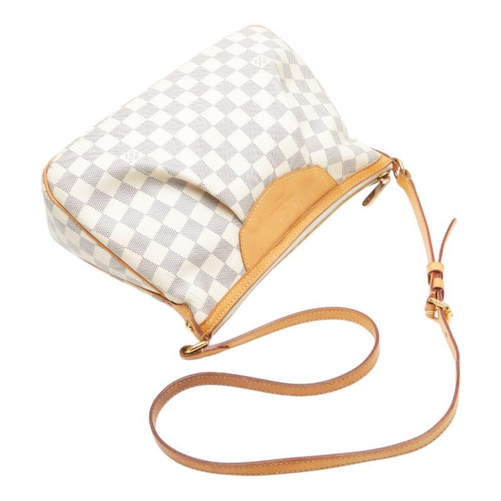 Louis Vuitton White Pvc Leather Shoulder Bag (Pre-Owned)