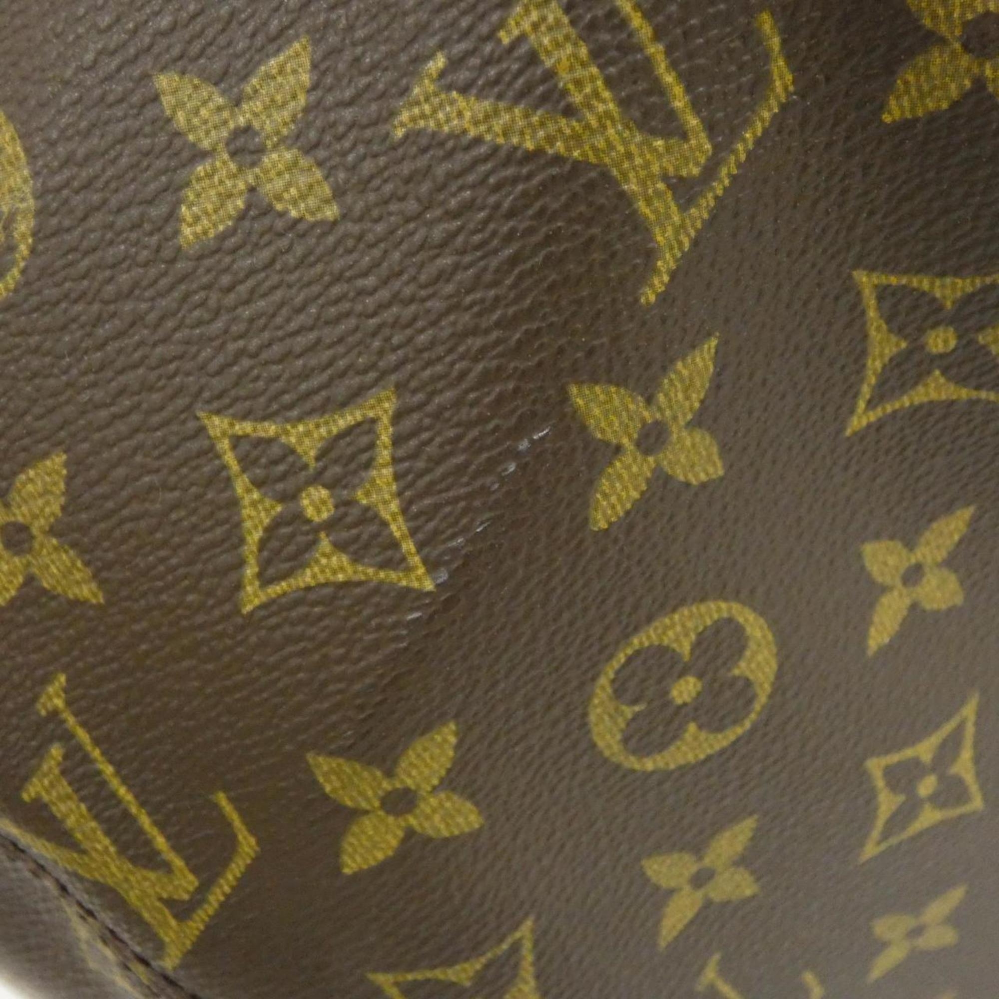 Louis Vuitton Marron Coated Canvas Fanny Pack (Pre-Owned)