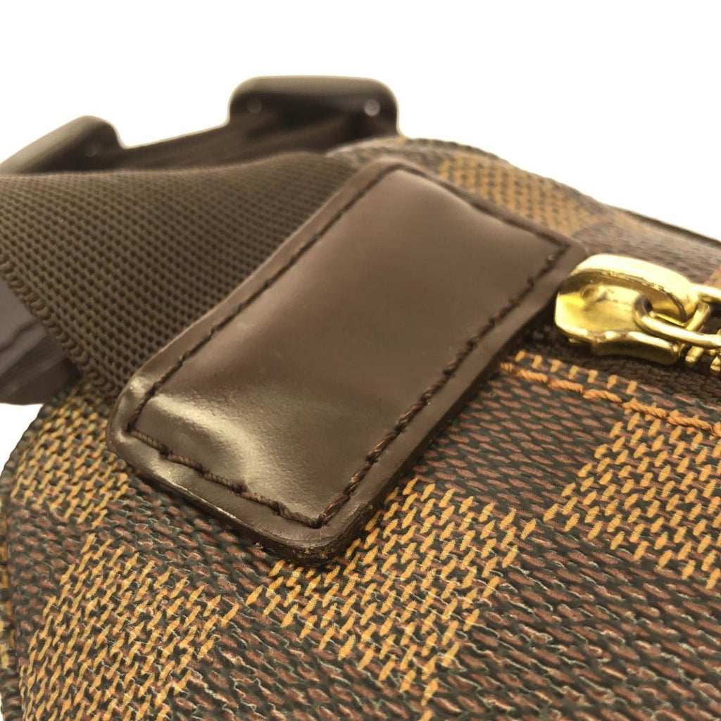 Louis Vuitton Ebene Coated Canvas Shoulder Bag (Pre-Owned)