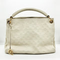 Louis Vuitton Monogram Empreinte Ivory Neige Monogram Empreinte Handbag (Pre-Owned)
