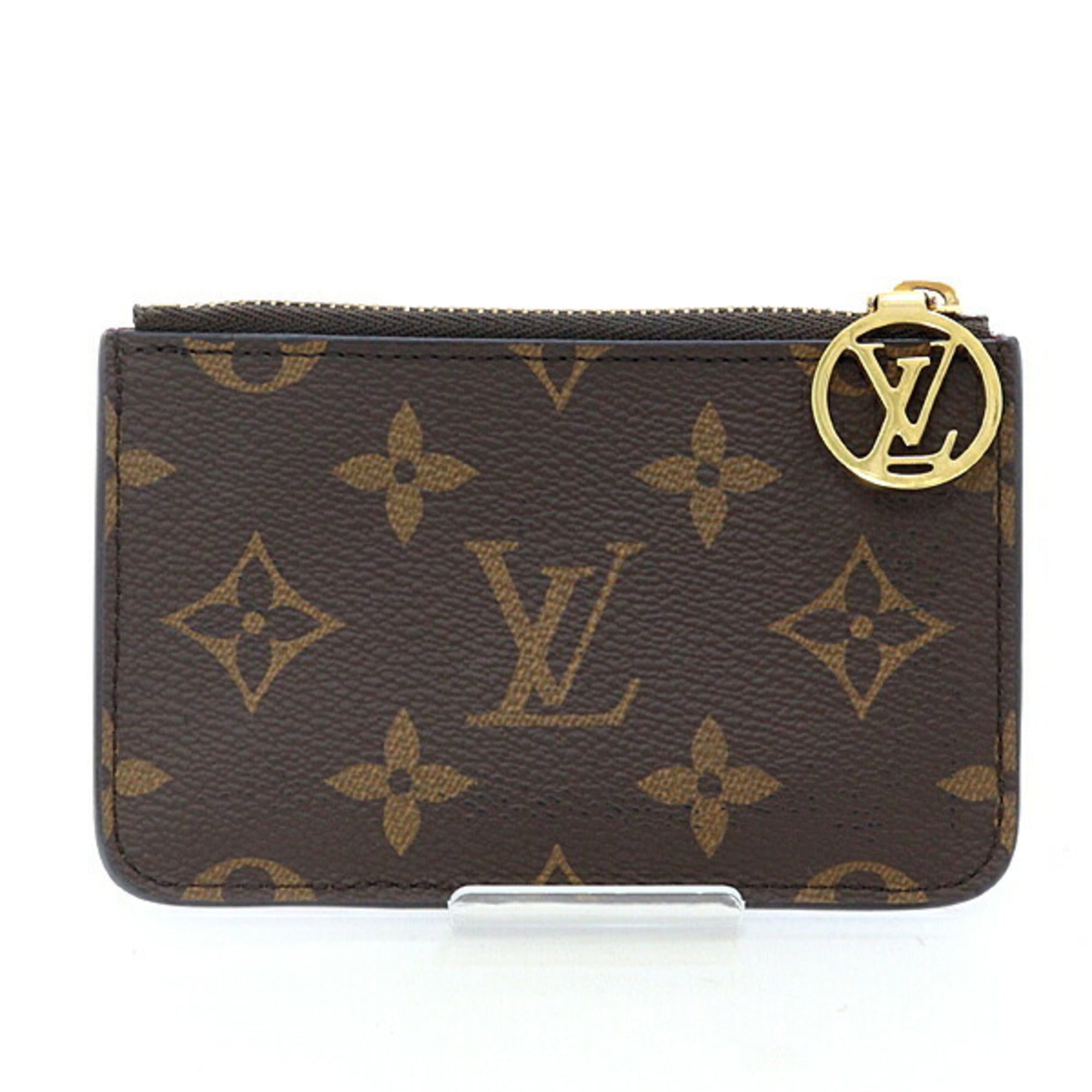 Louis Vuitton Monogram Brown Monogram Leather Coin Purse/Coin Case (Pre-Owned)