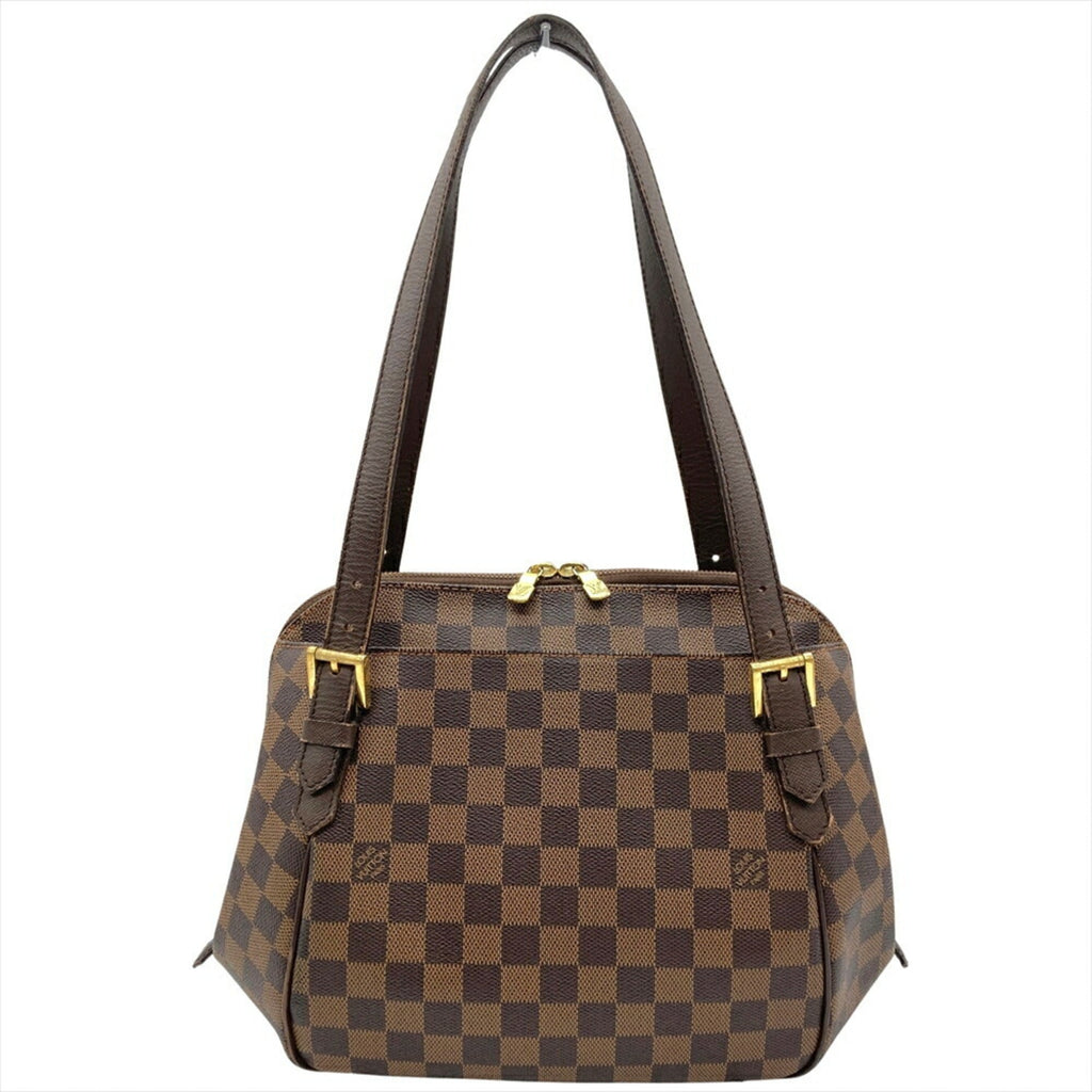 Louis Vuitton Damier Brown Damier Canvas Damier Canvas Shoulder Bag (Pre-Owned)