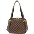 Louis Vuitton Damier Brown Damier Canvas Damier Canvas Shoulder Bag (Pre-Owned)