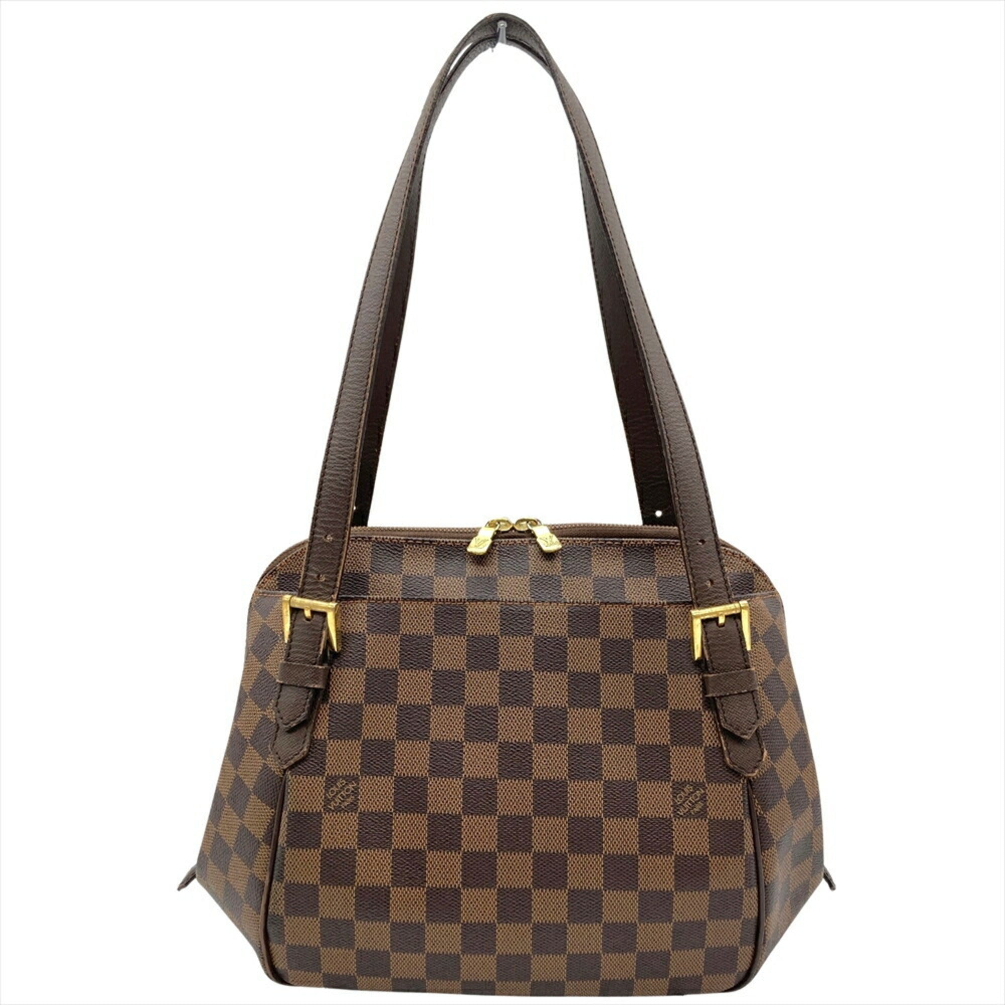 Louis Vuitton Damier Brown Damier Canvas Damier Canvas Shoulder Bag (Pre-Owned)