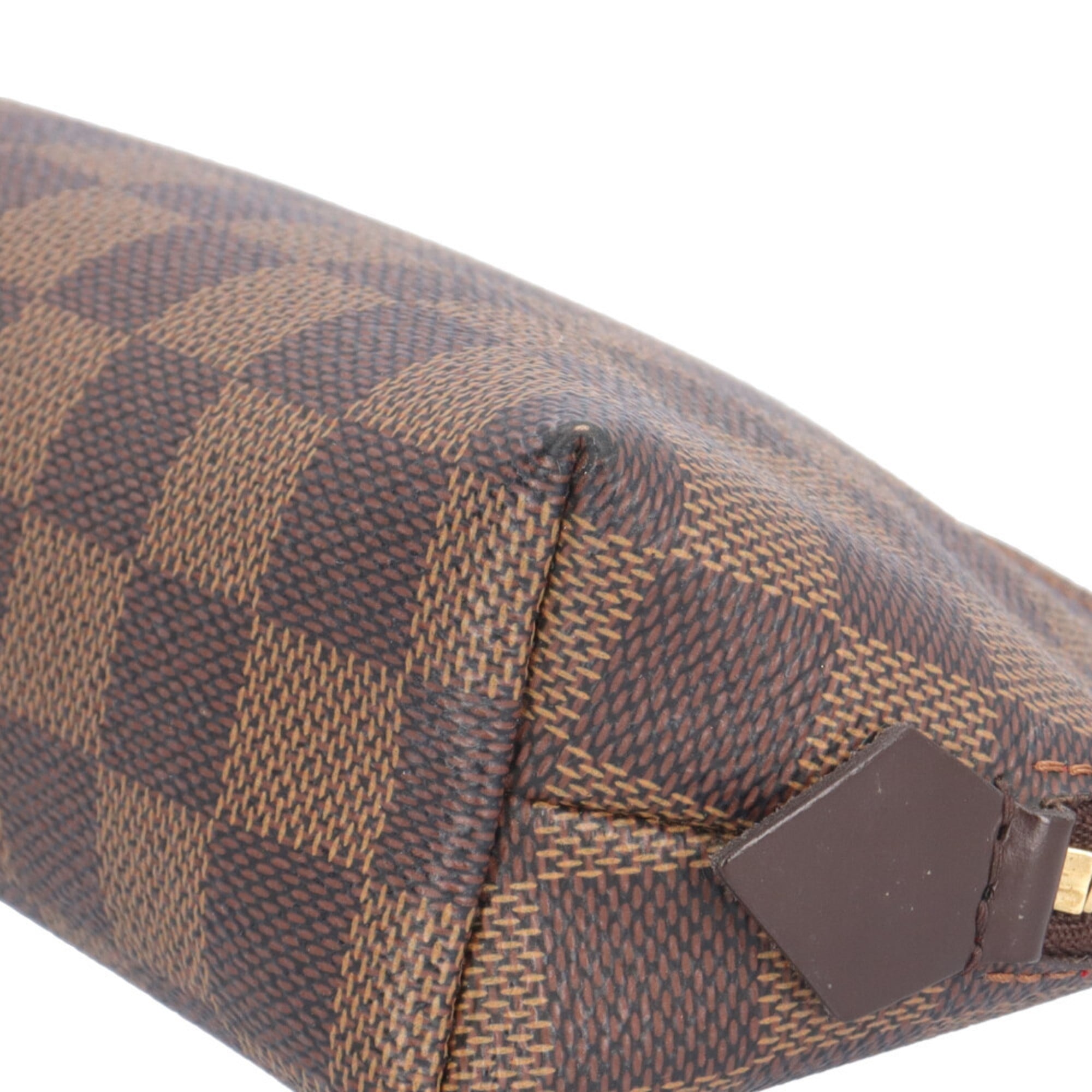 Louis Vuitton Damier Brown Damier Canvas Galle Damier Canvas Pochette Pouch (Pre-Owned)