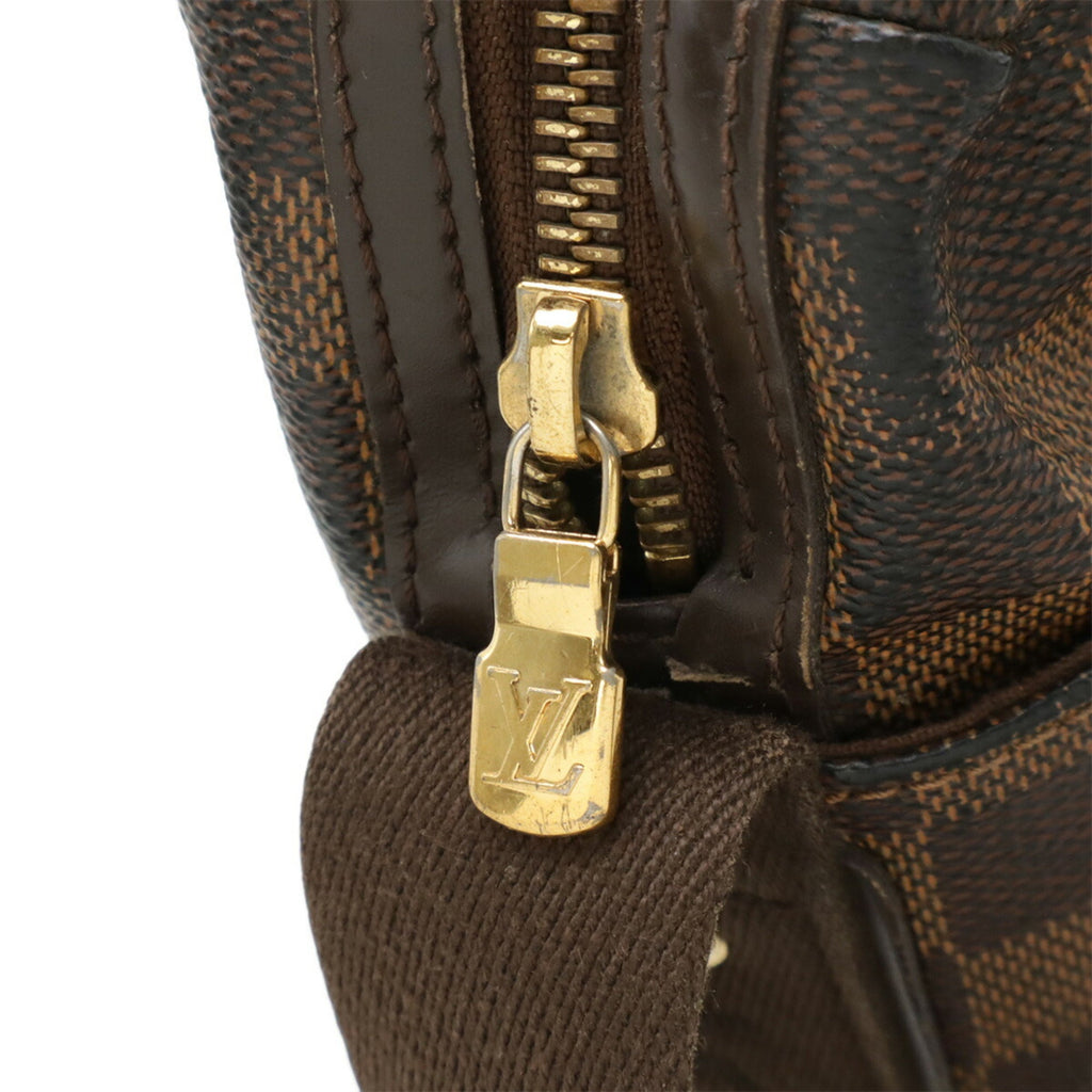Louis Vuitton Brown Pvc Shoulder Bag (Pre-Owned)