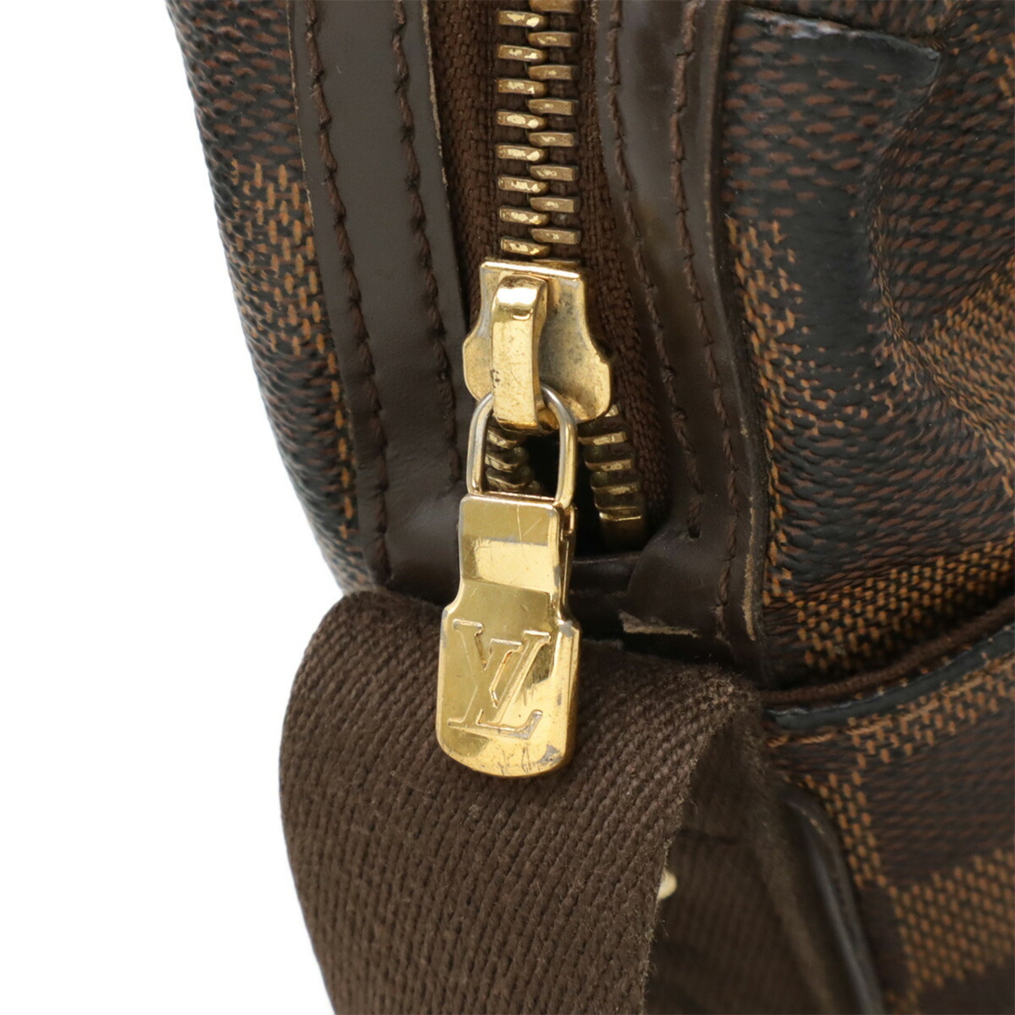 Louis Vuitton Brown Pvc Shoulder Bag (Pre-Owned)