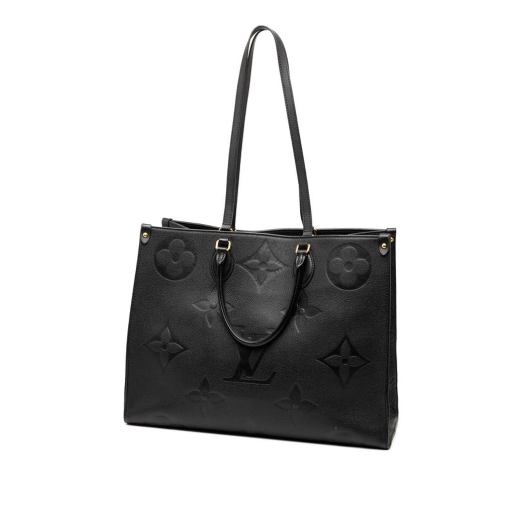 Louis Vuitton Monogram Empreinte Noir Leather Shoulder Bag Tote Bag (Pre-Owned)