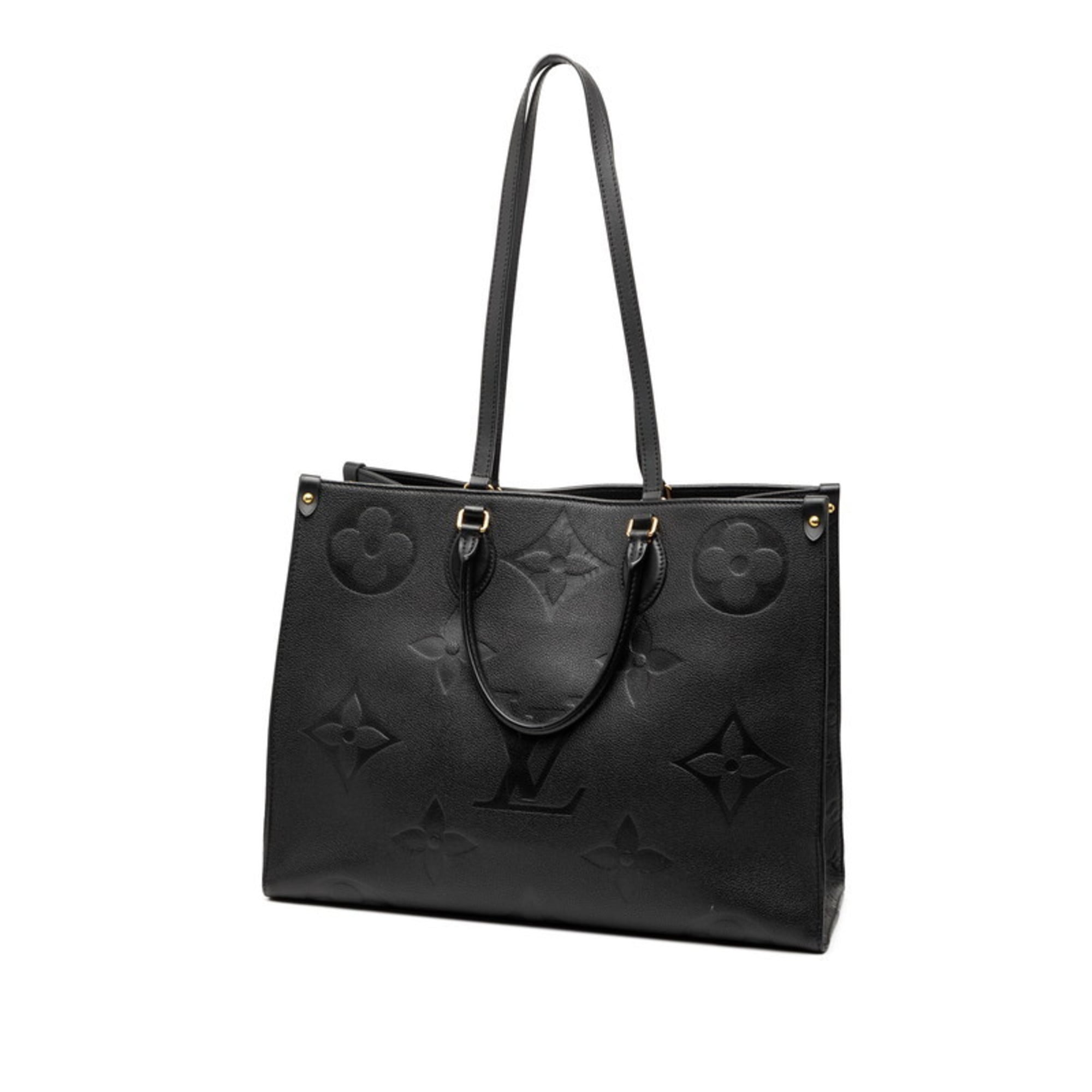Louis Vuitton Monogram Empreinte Noir Leather Shoulder Bag Tote Bag (Pre-Owned)