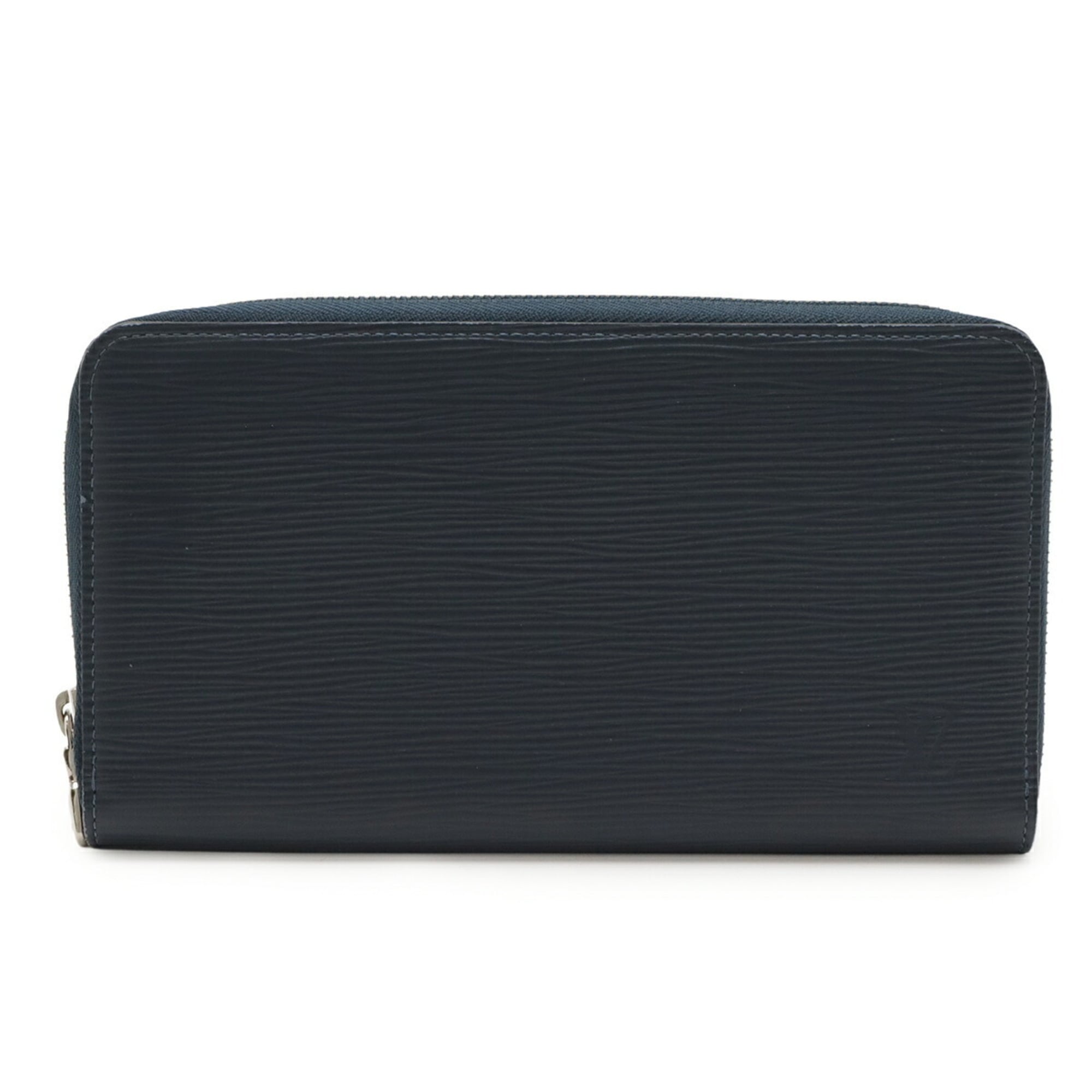 Louis Vuitton Epi Navy Blue Epi Leather Long Wallet (Bi-Fold) (Pre-Owned)