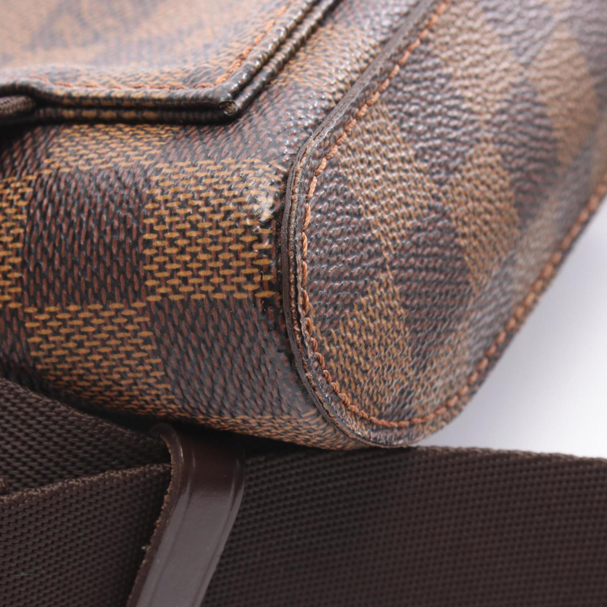 Louis Vuitton Brown Damier Canvas Coated Canvas Fanny Pack Sling Bag (Pre-Owned)