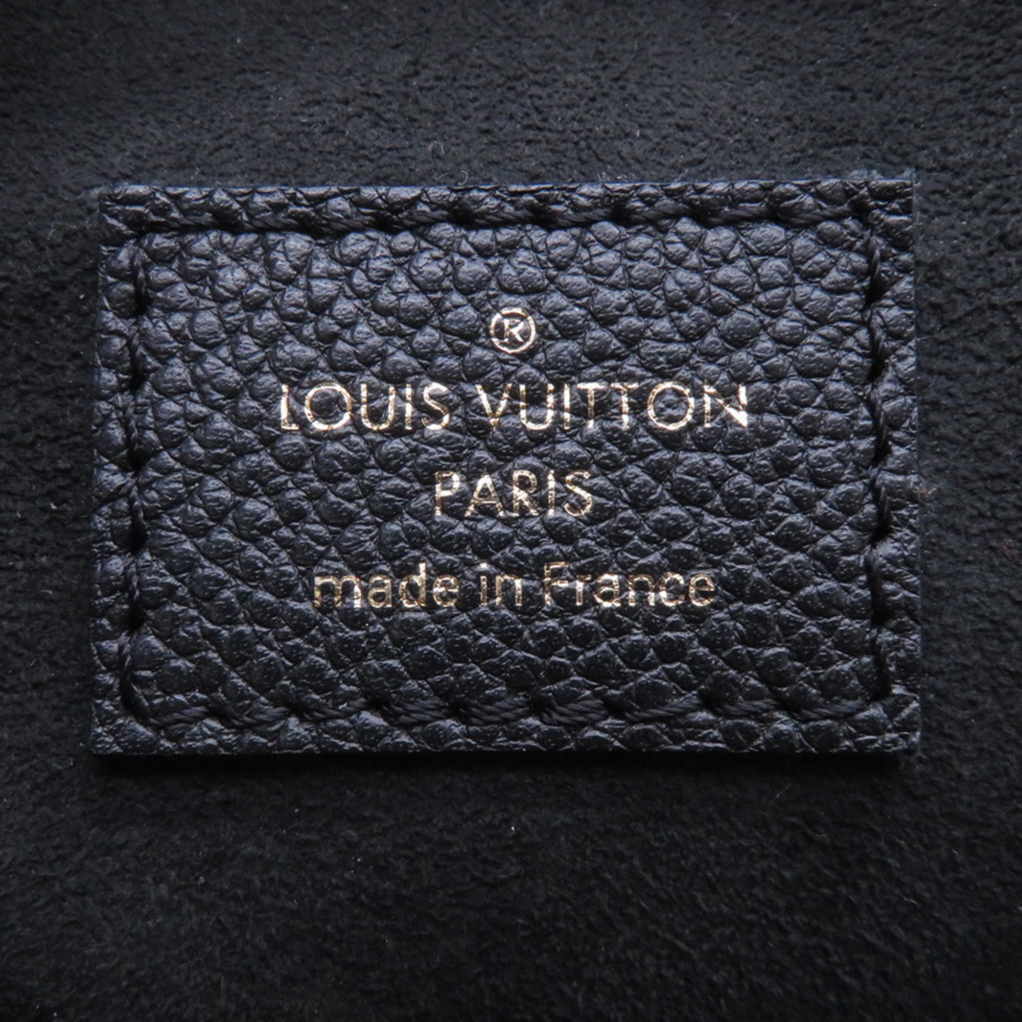 Louis Vuitton Monogram Empreinte Black Noir Monogram Empreinte Shoulder Bag (Pre-Owned)
